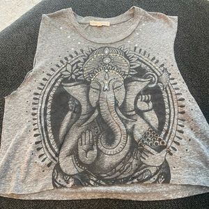 Urban outfitters Ganesha vintage crop